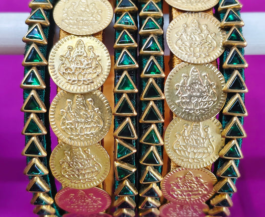 Lakshmi Coin Bangles